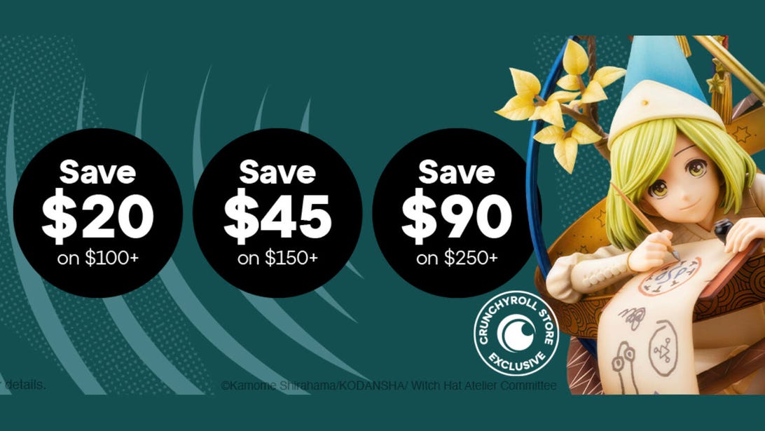 Crunchyroll Store's Cyber Monday Sale Runs Through Dec. 2 With Huge Deals