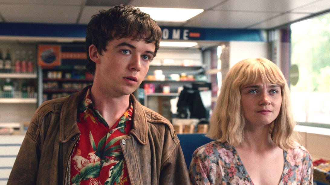 Alex Lawther and Jessica Barden, The End of the F***ing World
