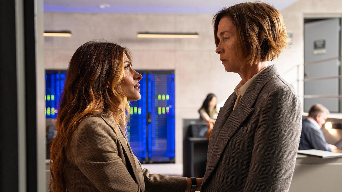 Sarah Shahi and Julianne Nicholson, Paradise